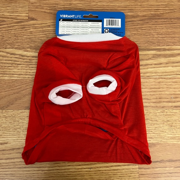 VIBRANT LIFE DOG/CAT HOLIDAY PET TEE SHIRT "OFFICIAL COOKIE TASTER" SIZE S - Picture 3 of 5